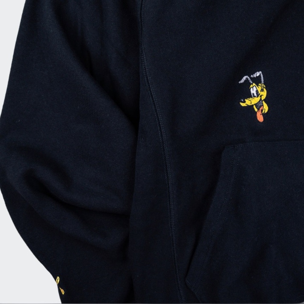 Champion Mickey Mouse‎ & Friends Reverse Weave Hoodie In Black - Picture 7 of 8